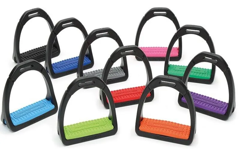 Shires Compositi Adults Premium Profile Stirrups - Black-1